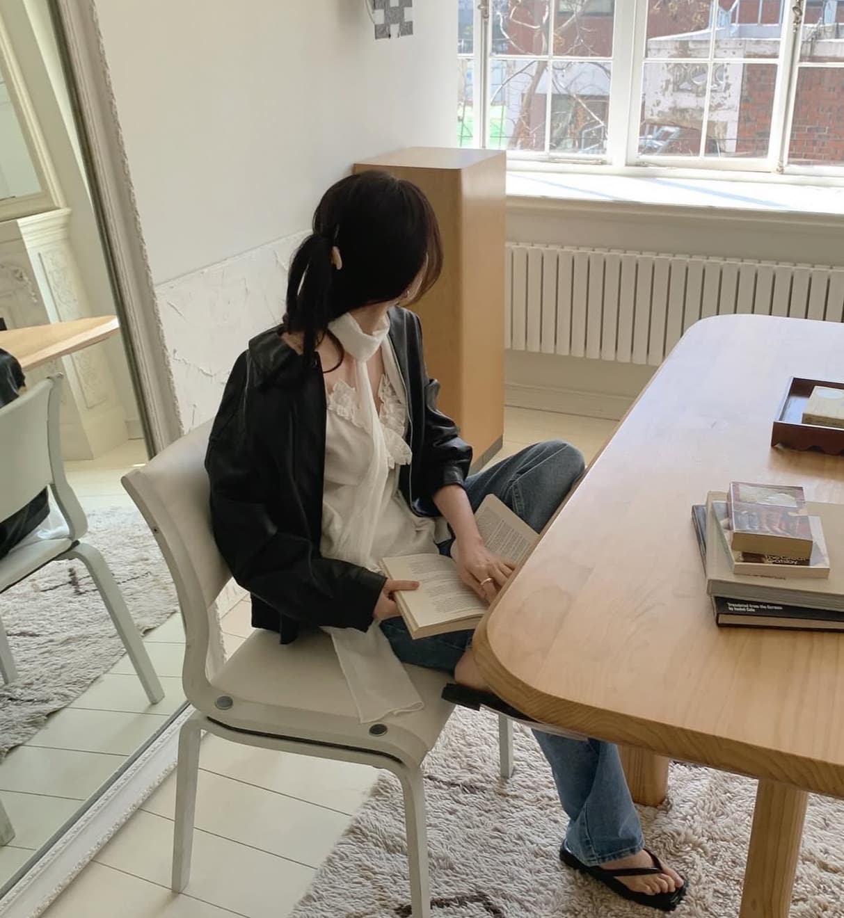 있음 선적 사이즈 업데이트 한국 chic 여름 새로운 목이버섯 레이스 칼라 불규칙 경 사진 레이스업 캐미솔 상세 이미지 17