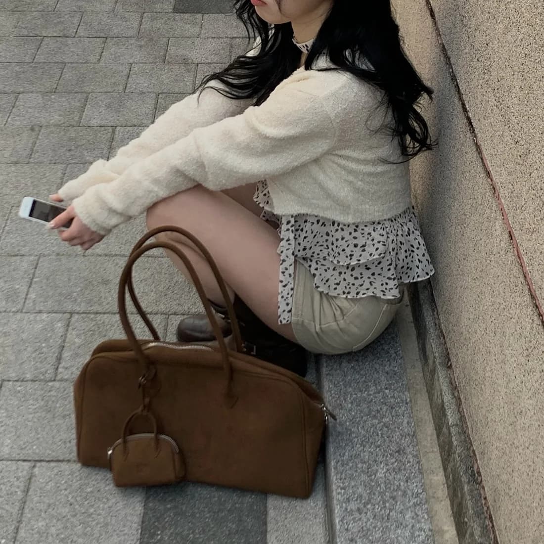 있음 선적 사이즈 업데이트 한국 chic 여름 새로운 섹시함 레오파드 무늬 케이크 층 행침 목 다용도 캐미솔 상세 이미지 20