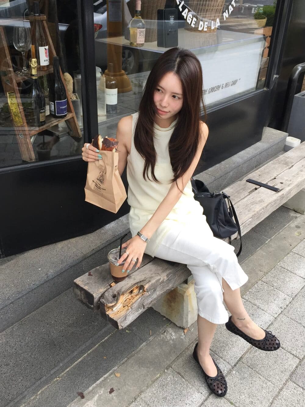 있음 선적 사이즈 업데이트 한국 chic 여름 품격 펌프 로프 허리 수축 슬림해 보이는 민소매 짧은 드레스 상세 이미지 4