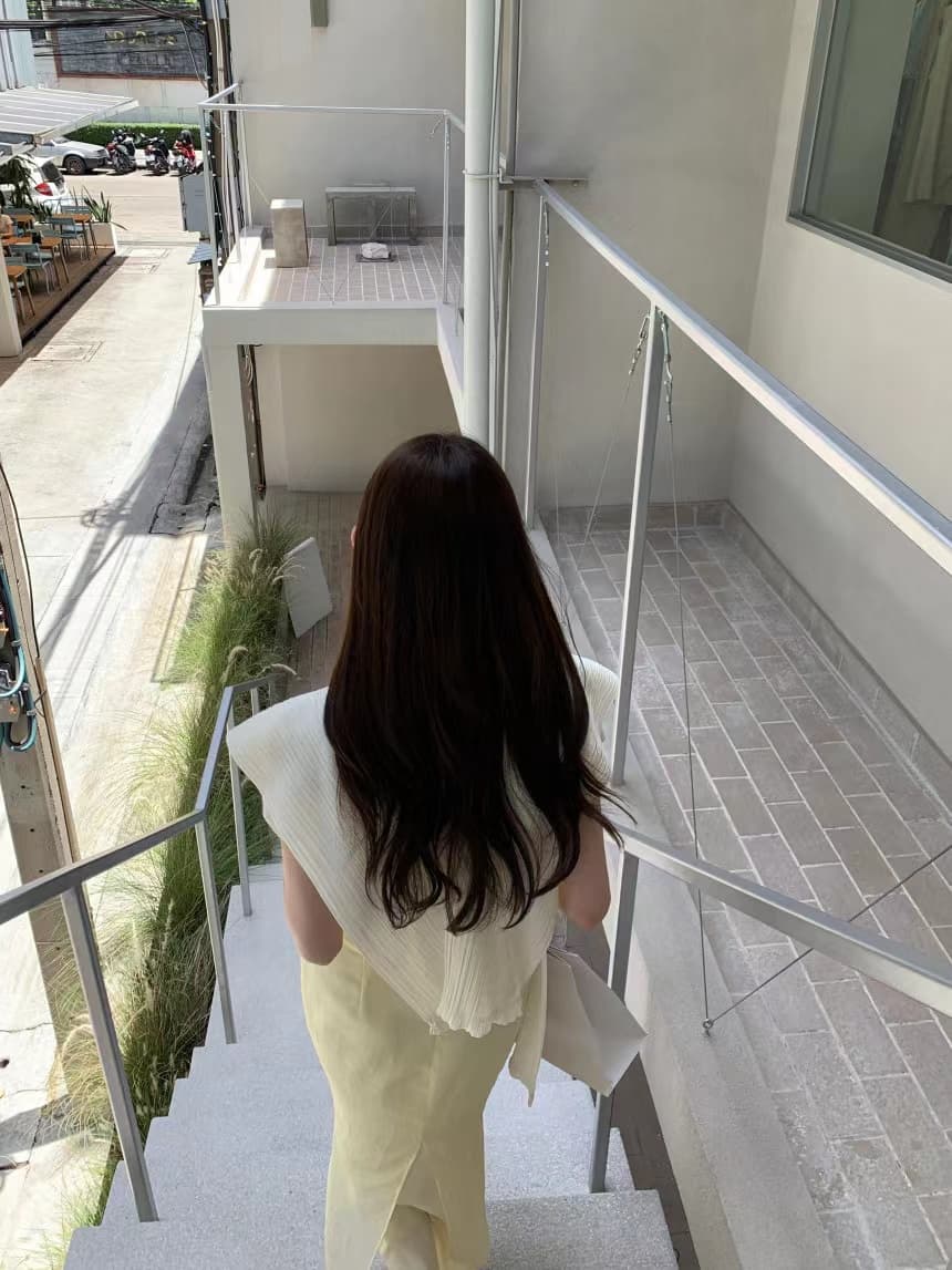 있음 선적 사이즈 업데이트 한국 chic 프랑스식 미니멀리즘 이후 트임 반신 스커트 여성 하이웨이스트 슬림해 보이는 롱 스커트 상세 이미지 13