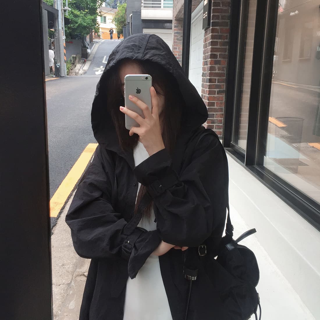 한국 chic 새로운 ins 고급 센스 얇은 스타일 빅 보드 종류 느긋한 후드 재킷 재킷 상세 이미지 35
