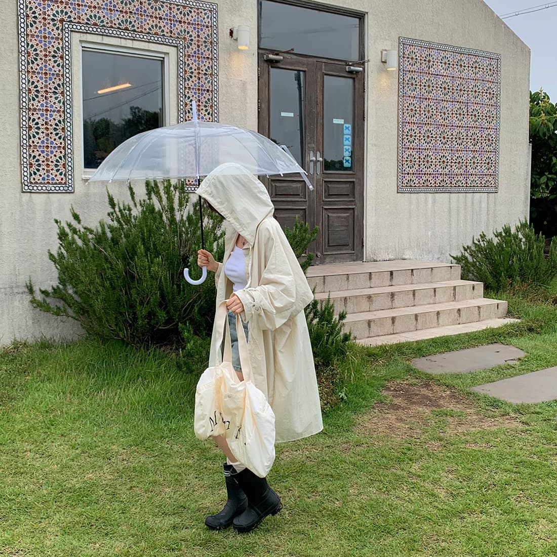 한국 chic 새로운 ins 고급 센스 얇은 스타일 빅 보드 종류 느긋한 후드 재킷 재킷 상세 이미지 68
