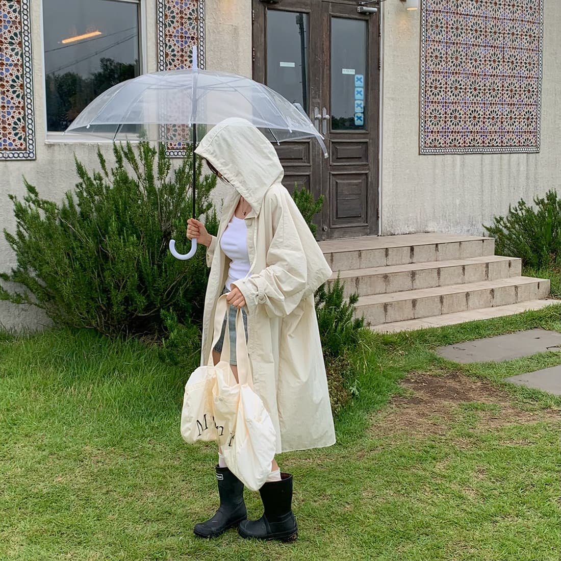 한국 chic 새로운 ins 고급 센스 얇은 스타일 빅 보드 종류 느긋한 후드 재킷 재킷 상세 이미지 69