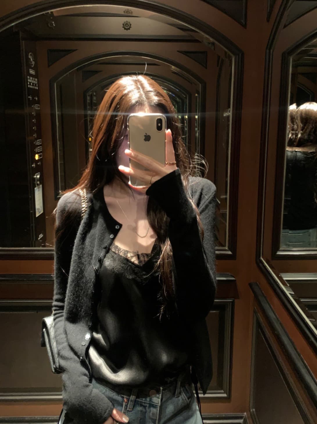 있음 선적 사이즈 업데이트 한국 chic 봄 여름 새로운 섹시함 레이스 조각 펌프 로프 캐미솔 상세 이미지 35