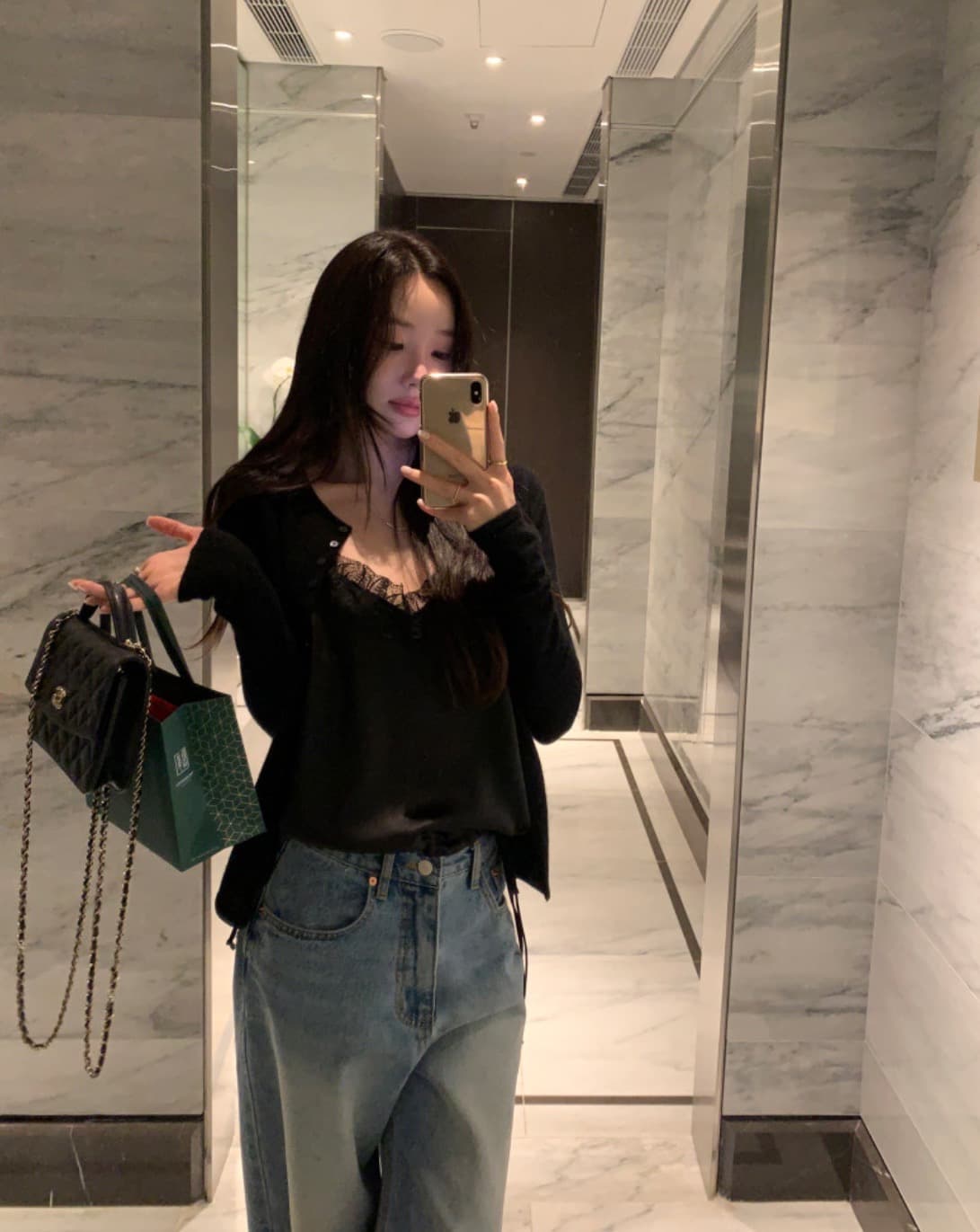 있음 선적 사이즈 업데이트 한국 chic 봄 여름 새로운 섹시함 레이스 조각 펌프 로프 캐미솔 상세 이미지 38