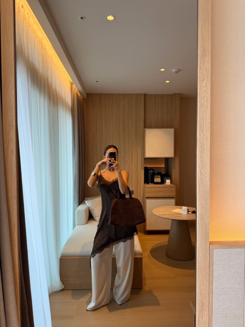 있음 선적 사이즈 업데이트 한국 chic 여름 ins 레이스 조각 섹시함 스택 가져 가라. 슬립 불규칙 치마 셔츠 상세 이미지 25