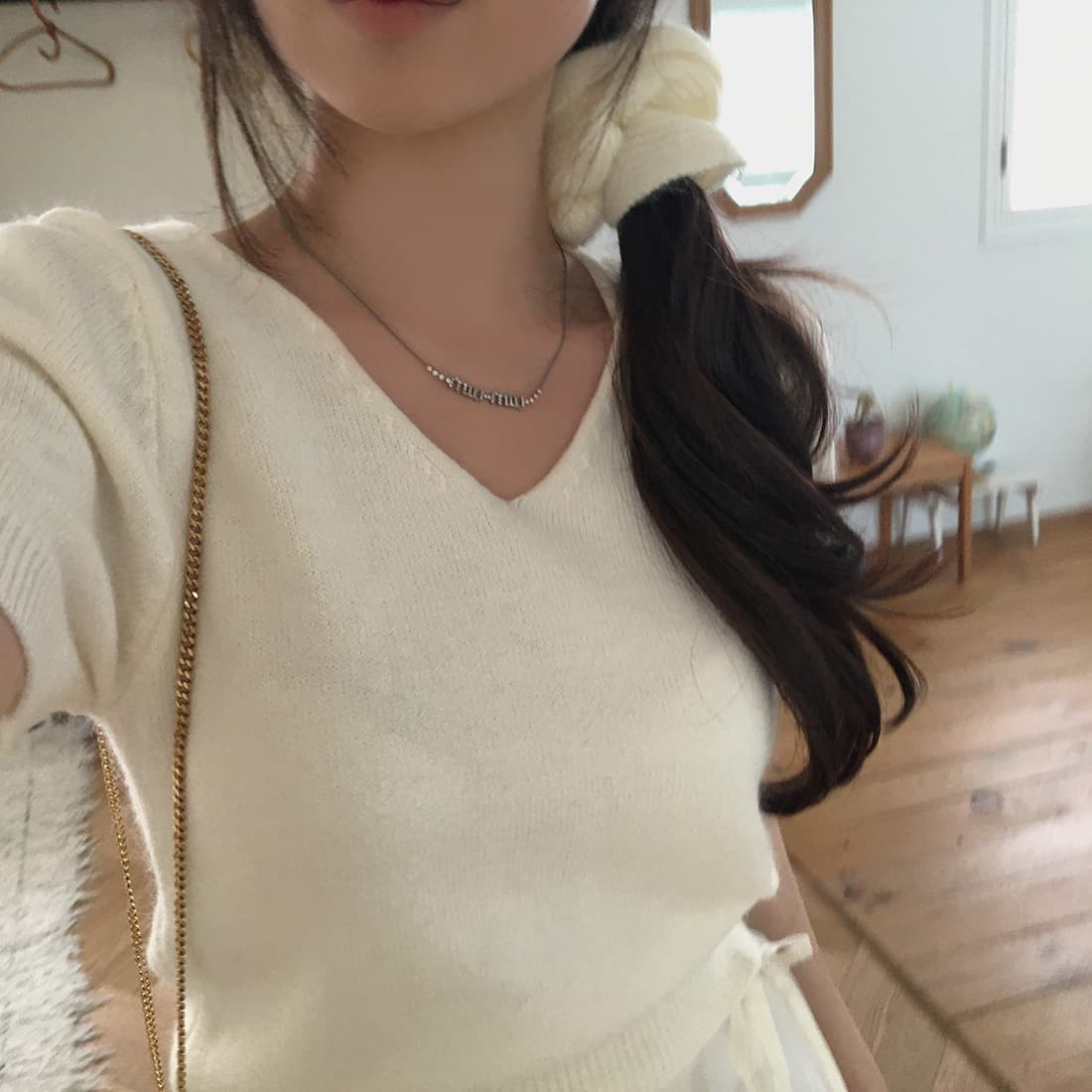 있음 선적 사이즈 업데이트 한국 chic 여름 새로운 프랑스식 달콤함 연령 감소 레이스업 다용도 반신 스커트 상세 이미지 29