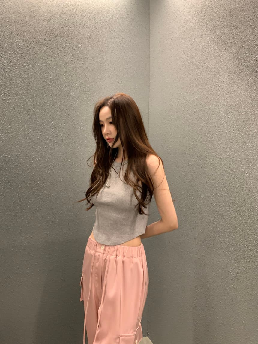 있음 선적 사이즈 업데이트 chic 여름 디자인 센스 조정 벨트 스트레이트 루즈핏 넓은 다리 워크웨어 팬츠 캐주얼 바지 상세 이미지 35
