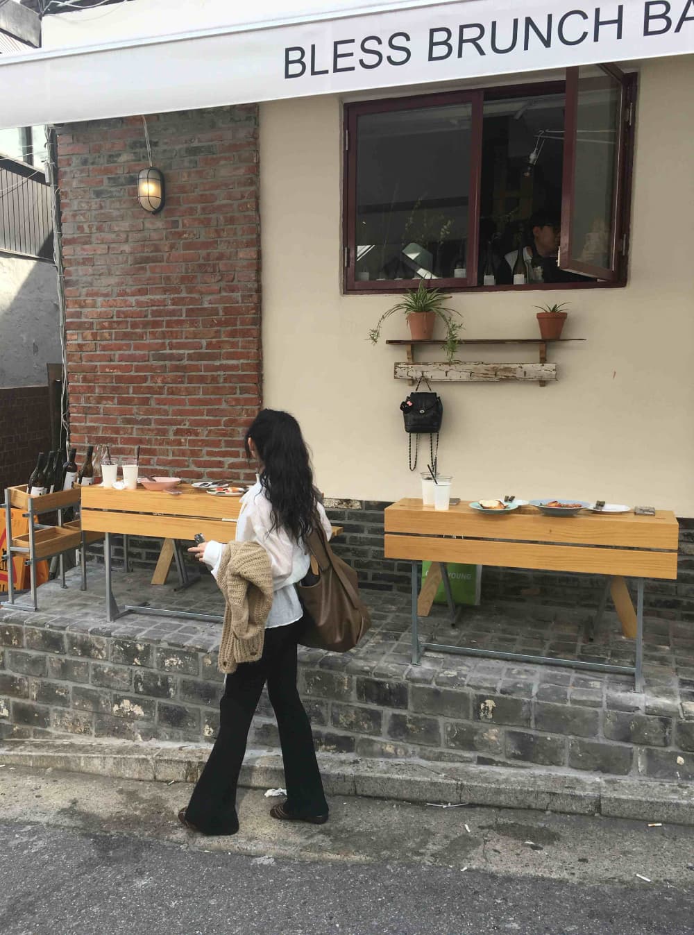 있음 선적 사이즈 업데이트 한국 chic 가을 새로운 품격 슬림해 보이는 허리 수축 레이스업 긴팔 셔츠 상세 이미지 10