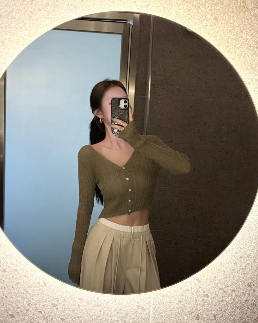 있음 선적 사이즈 업데이트 한국 chic 스트라이프 행침 목 조끼 패치워크 밴딩 와이드 레그 팬츠 투피스 슈트 상세 이미지 5
