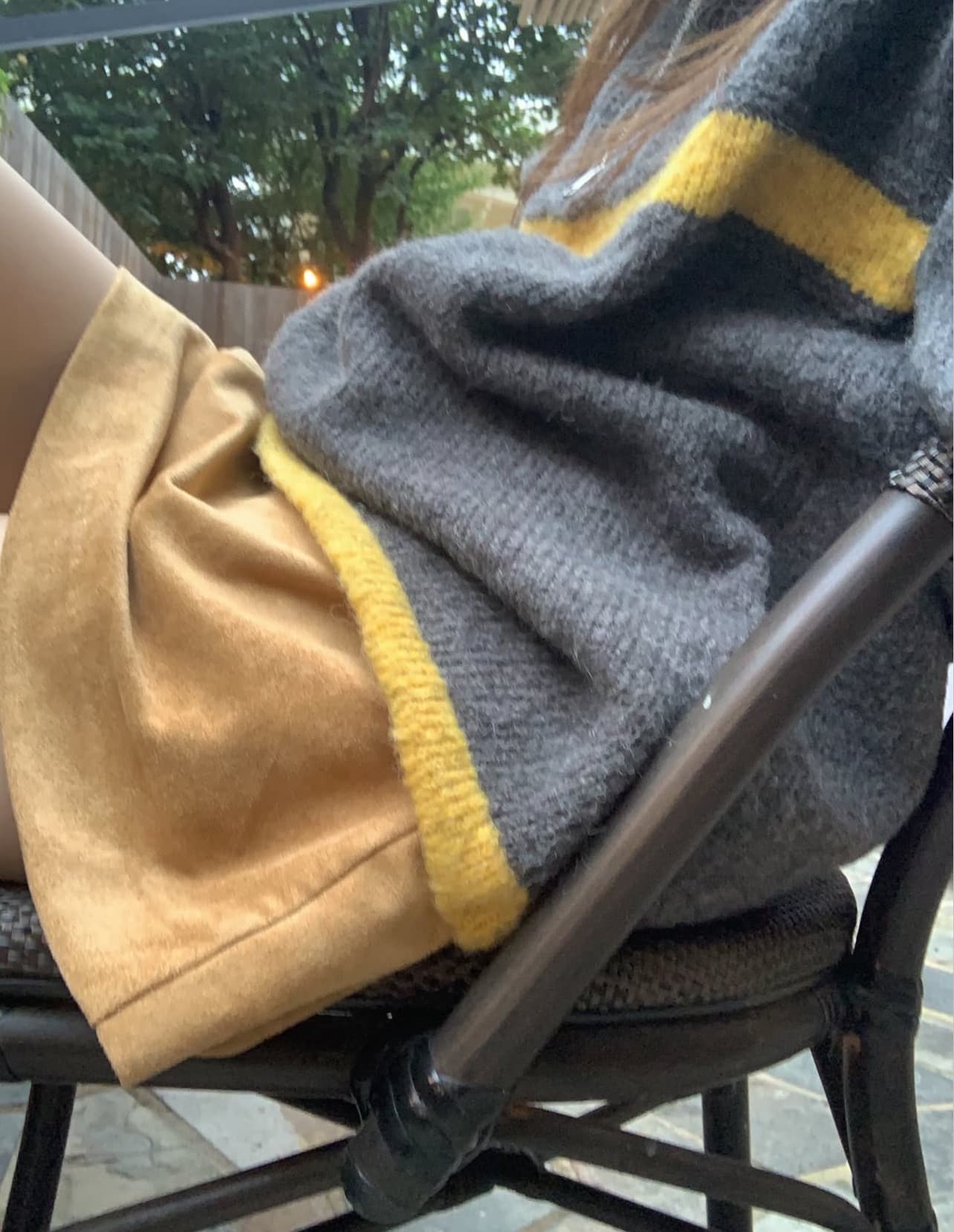 한국 chic 가을 겨울 새로운 ins 스탠드 칼라 지퍼 배색 느슨함 센스 다용도 루즈핏 긴팔 스웨터 상세 이미지 19