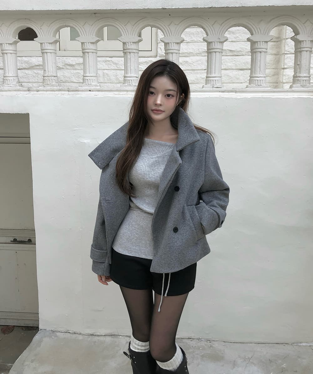 한국 chic 겨울 새로운 스탠드 칼라 플러스 면 두꺼운 단추 보온 자켓 상세 이미지 22
