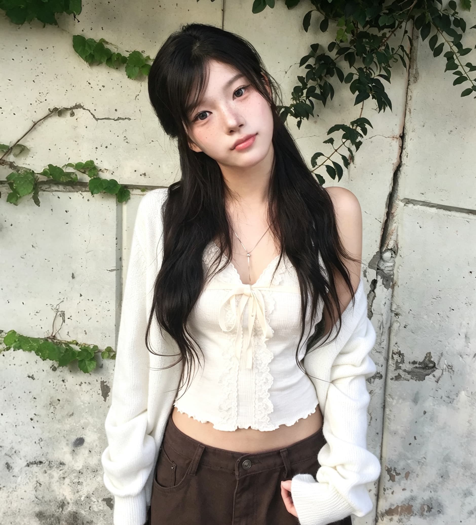있음 선적 사이즈 업데이트 한국 chic 가을 새로운 경 사진 버클 다용도 긴팔 니트 스웨터 상세 이미지 14