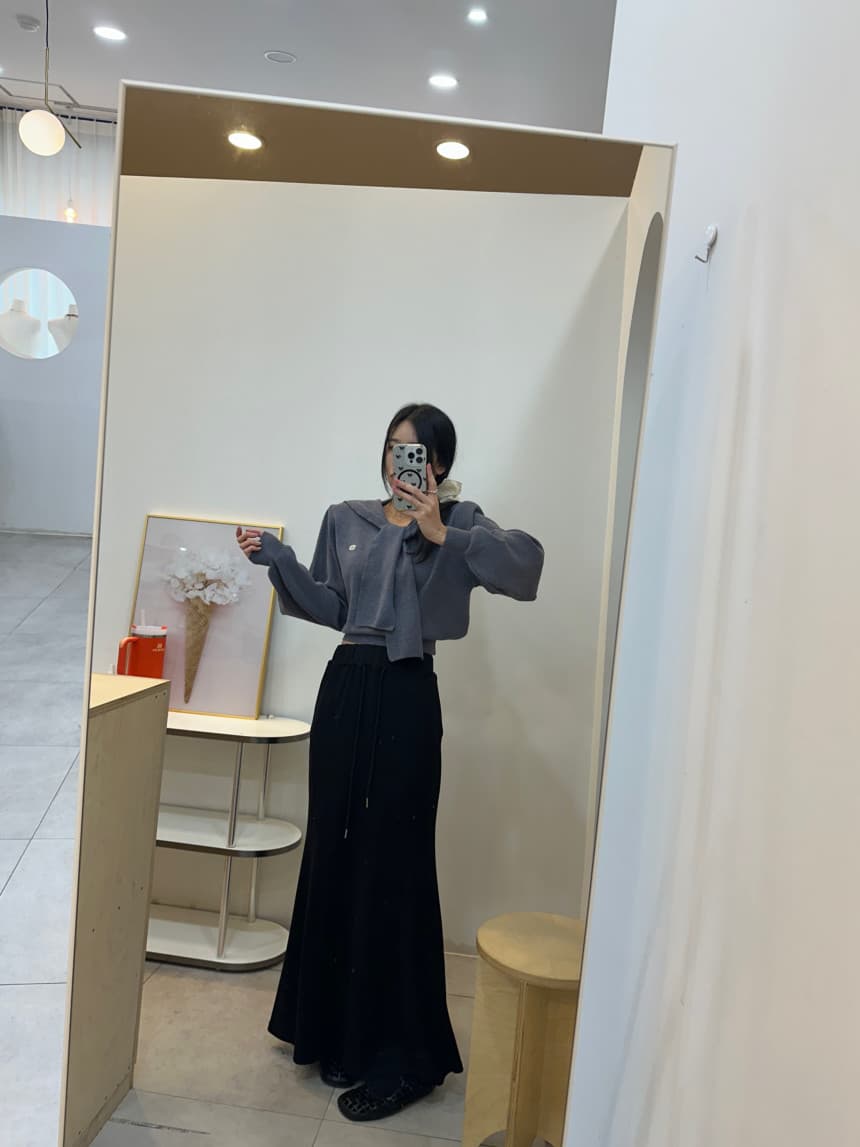 있음 선적 사이즈 업데이트 한국 chic 가을 겨울 새로운 한 부서 학원 스타일 숄 칼라 패치워크 슬림해 보이는 털 셔츠 상세 이미지 22