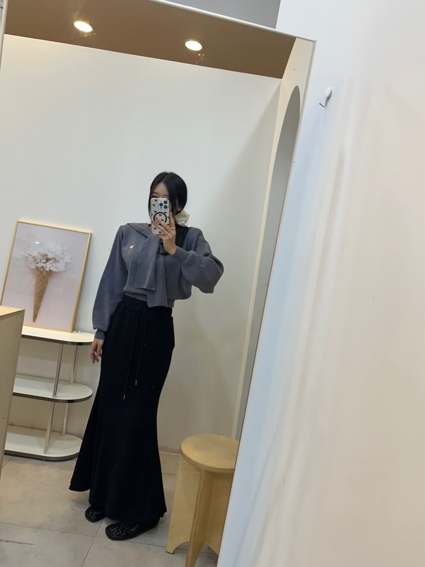있음 선적 사이즈 업데이트 한국 chic 가을 겨울 새로운 한 부서 학원 스타일 숄 칼라 패치워크 슬림해 보이는 털 셔츠 상세 이미지 30