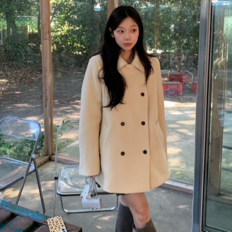 한국 chic 겨울 새로운 고급 센스 작은 키 플러스 목화 자켓 이미지 5