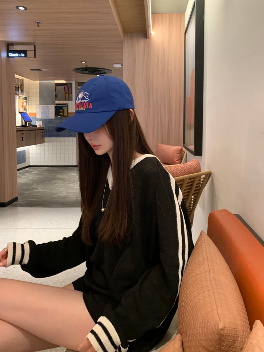 있음 선적 사이즈 업데이트 한국 chic 가을 미니멀리즘 V넥 캐주얼 긴팔 스웨터 상세 이미지 19