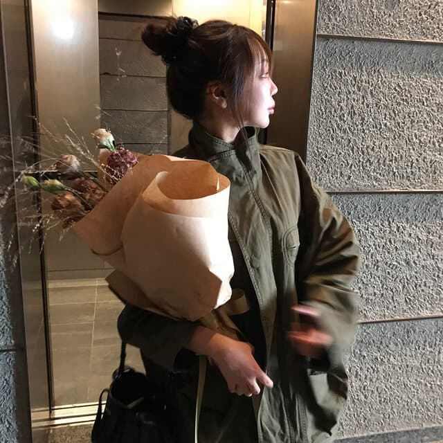 한국 chic 가을 겨울 새로운 한 부서 레트로 스탠드 칼라 기타 주머니 캐주얼 워크웨어 재킷 재킷 상세 이미지 19