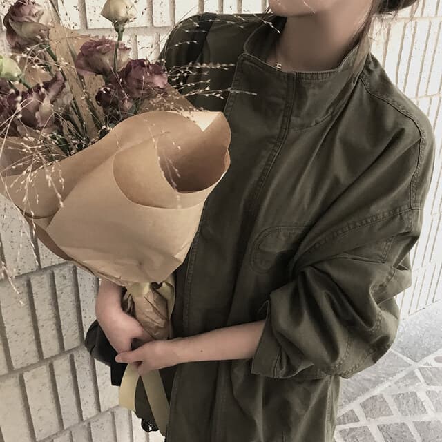 한국 chic 가을 겨울 새로운 한 부서 레트로 스탠드 칼라 기타 주머니 캐주얼 워크웨어 재킷 재킷 상세 이미지 23