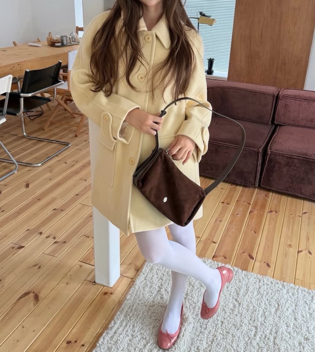 한국 chic 겨울 새로운 한 부서 플러스 면 두꺼운 모직 코트 상세 이미지 4