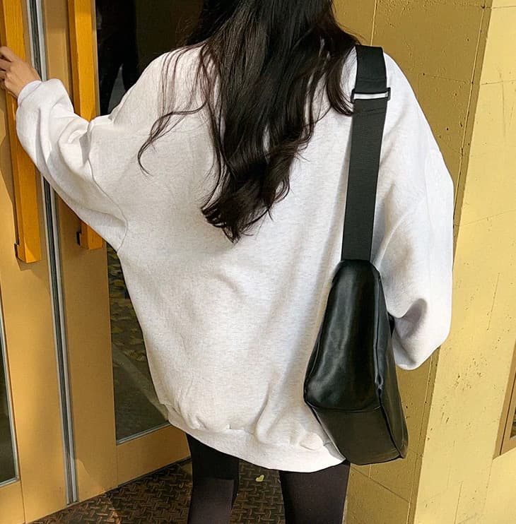 있음 선적 사이즈 업데이트 chic 가을 겨울 한 부서 스탠드 칼라 지퍼 루즈핏 알파벳 프린트 털이 있는 보온 후드티 상세 이미지 13