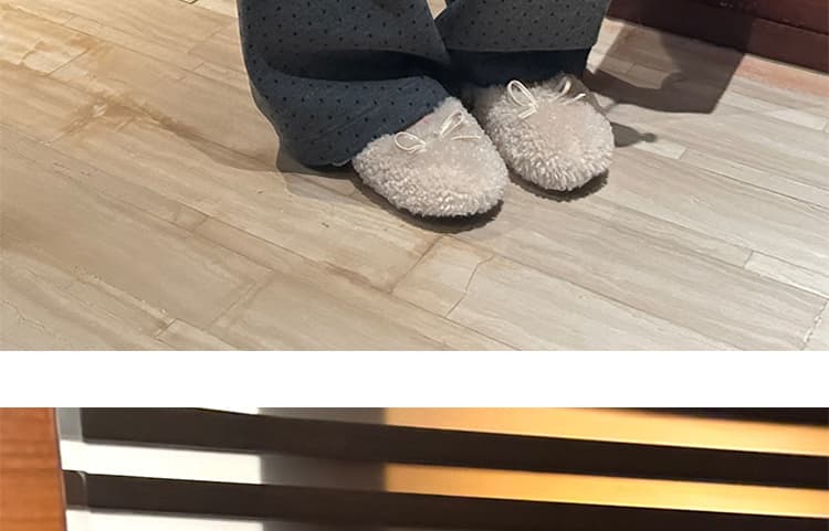 임산부 바지 가을 겨울 외출용 봄과 가을 도트 무늬 와이드 레그 팬츠 2025 새로운 가을 겨울 의류 아니요 르 배 와이드 레그 팬츠 상세 이미지 26