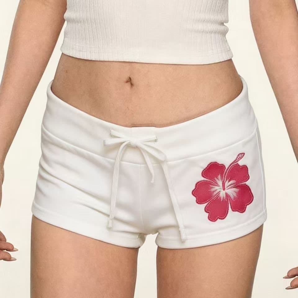 사람들 면 빈 가스 층 220 그램 원본 것 주간 고양이 흔들어서 톤 품질 아메리칸 핫걸 몸매 가꾸기 로우 웨이스트 초단바지 여성 이미지 5