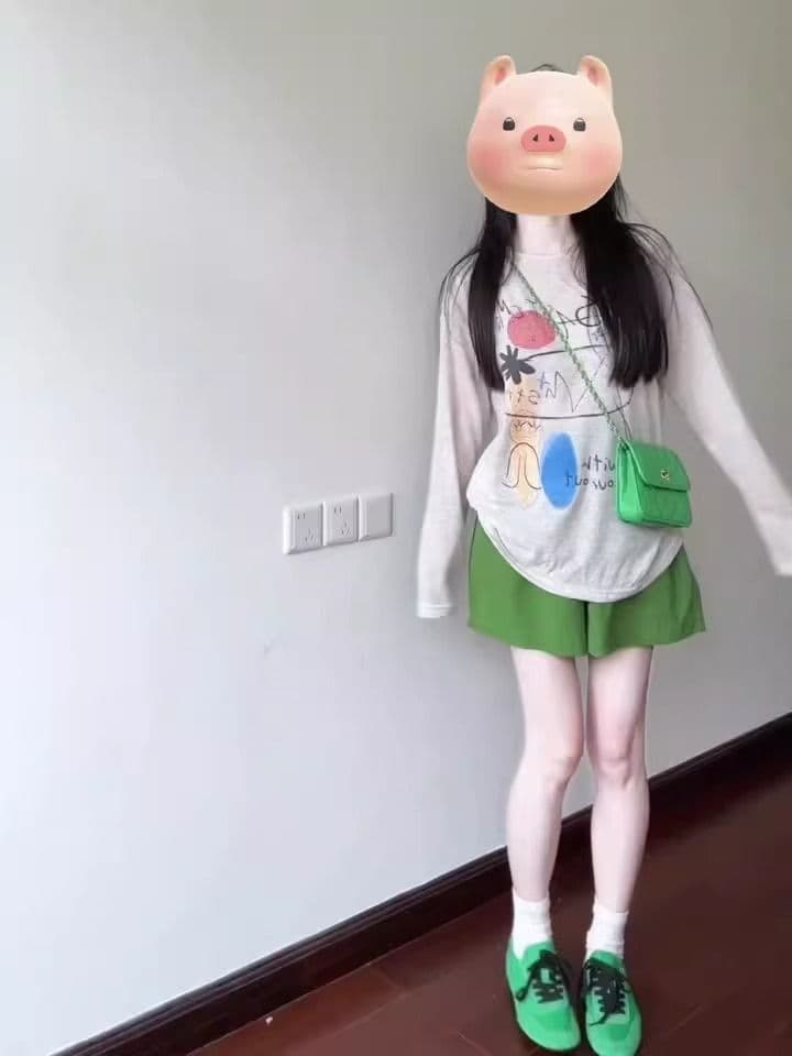 원본 무지개 천 낙서 프린트 경량 여름 긴팔 티셔츠 여성 루즈핏 다용도 자외선 차단 블라우스 맨위 이미지 2