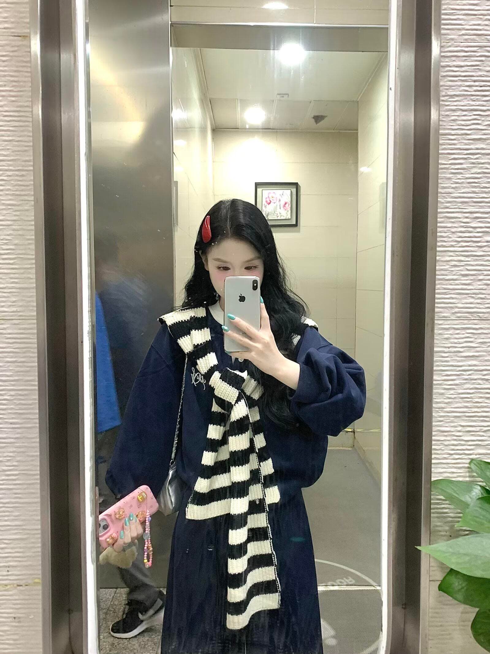 고급 센스 슬림해 보이는 스포츠 슈트 여성 봄 가을 루즈핏 한국 스타일 학생 후드티 긴 바지 캐주얼 투피스 세트 패션 이미지 2