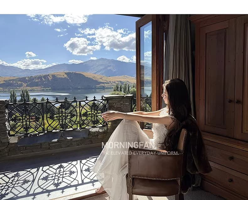 안녕하세요. 팬 팬 queenstown 쇼트 스타일 무거운 작업 3 차원 꽃 맨위 레이스업 반신 롱 스커트 세트 상세 이미지 24