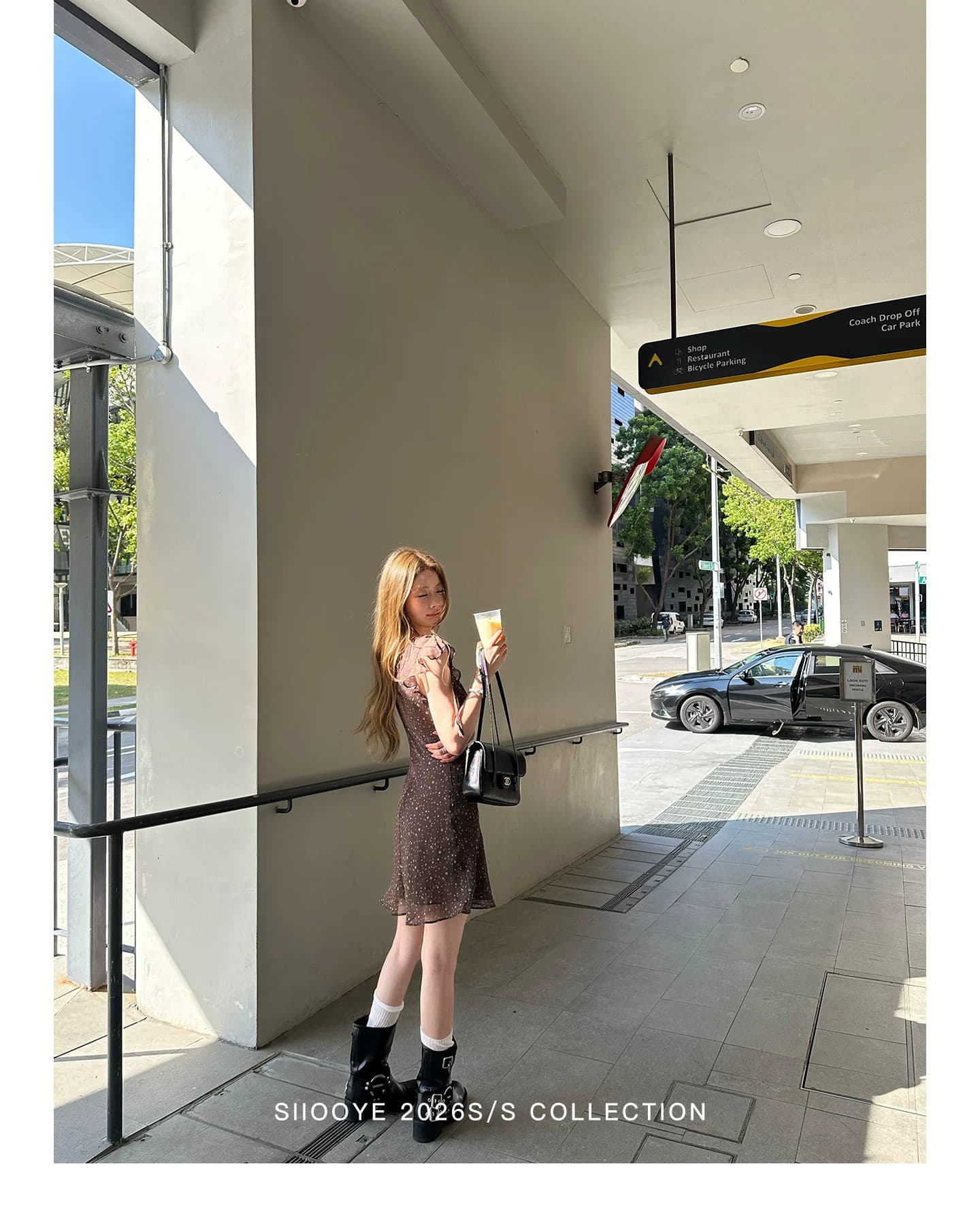 siiooye 모카 vibe 커피 색상 펌프 로프 꽃무늬 치마 슬립 여성 드레스 여름 작은 대중 허리 수축 미니 스커트 롱 스커트 상세 이미지 6