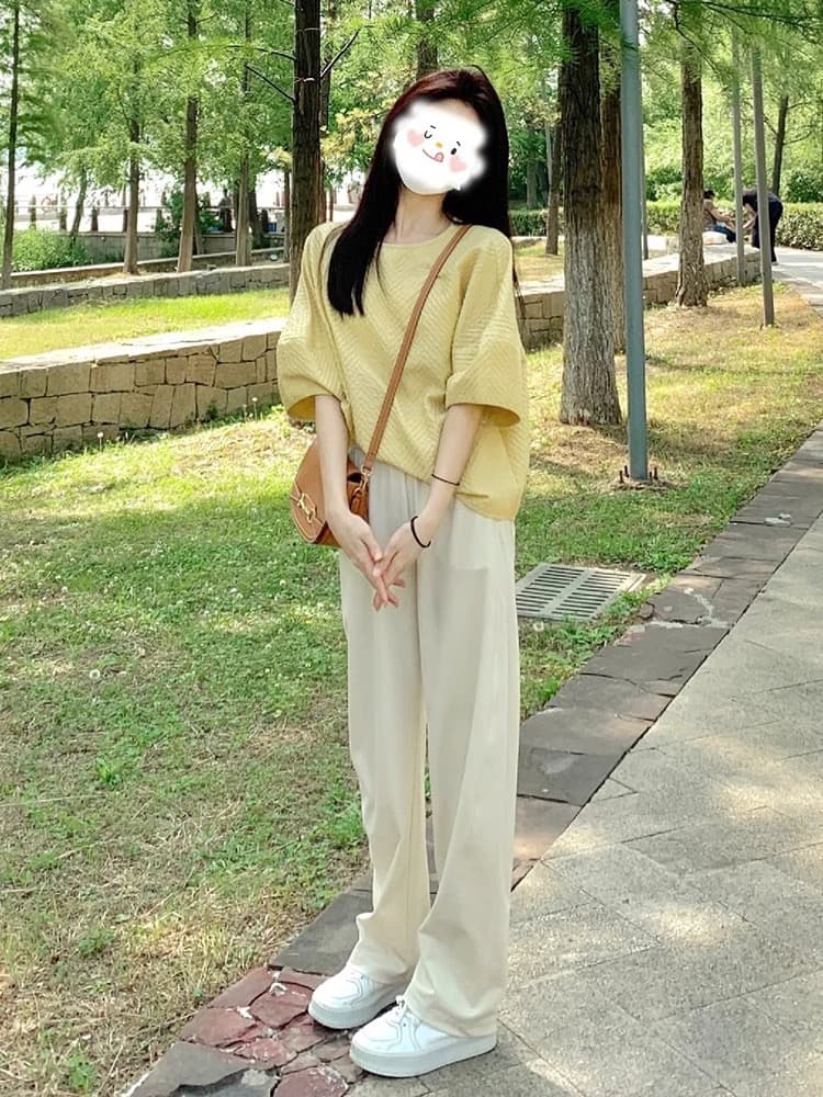 여름 드레스 소금 부서 착용 가져 가라. 전체 집합 활기찬 우유 乖離 연령 감소 작은 청신 숙련 된 품격 고급 센스 투피스 슈트 여성 이미지 3