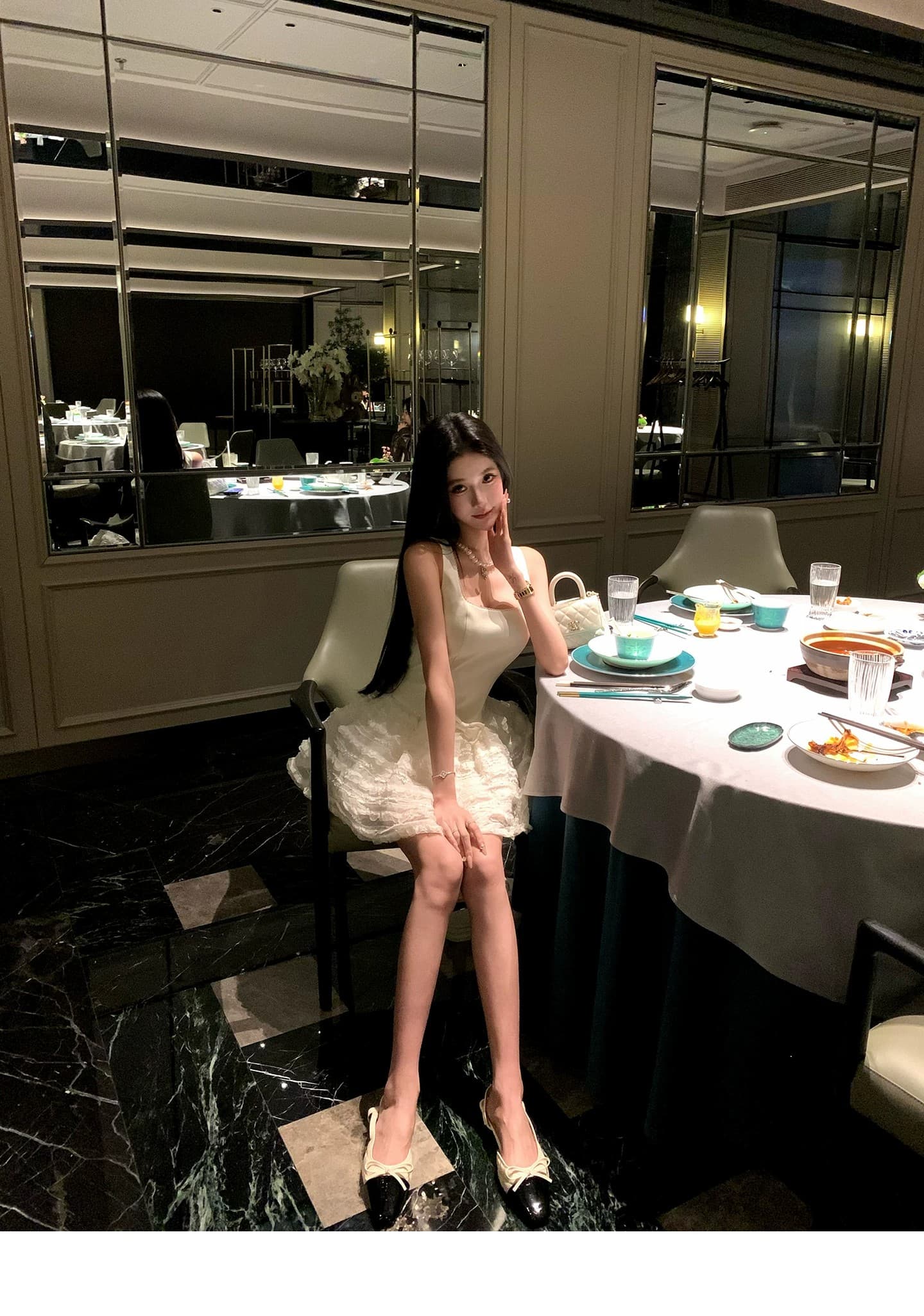 barb chill 인간 풍부한 꽃 퍼프 공주 드레스 여성 천 골드 드레스 케이크 드레스 생일 행사 치마 상세 이미지 11