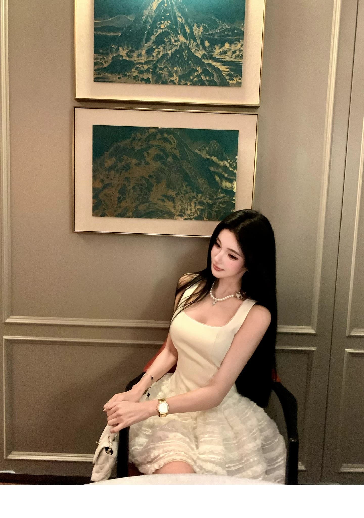 barb chill 인간 풍부한 꽃 퍼프 공주 드레스 여성 천 골드 드레스 케이크 드레스 생일 행사 치마 상세 이미지 14