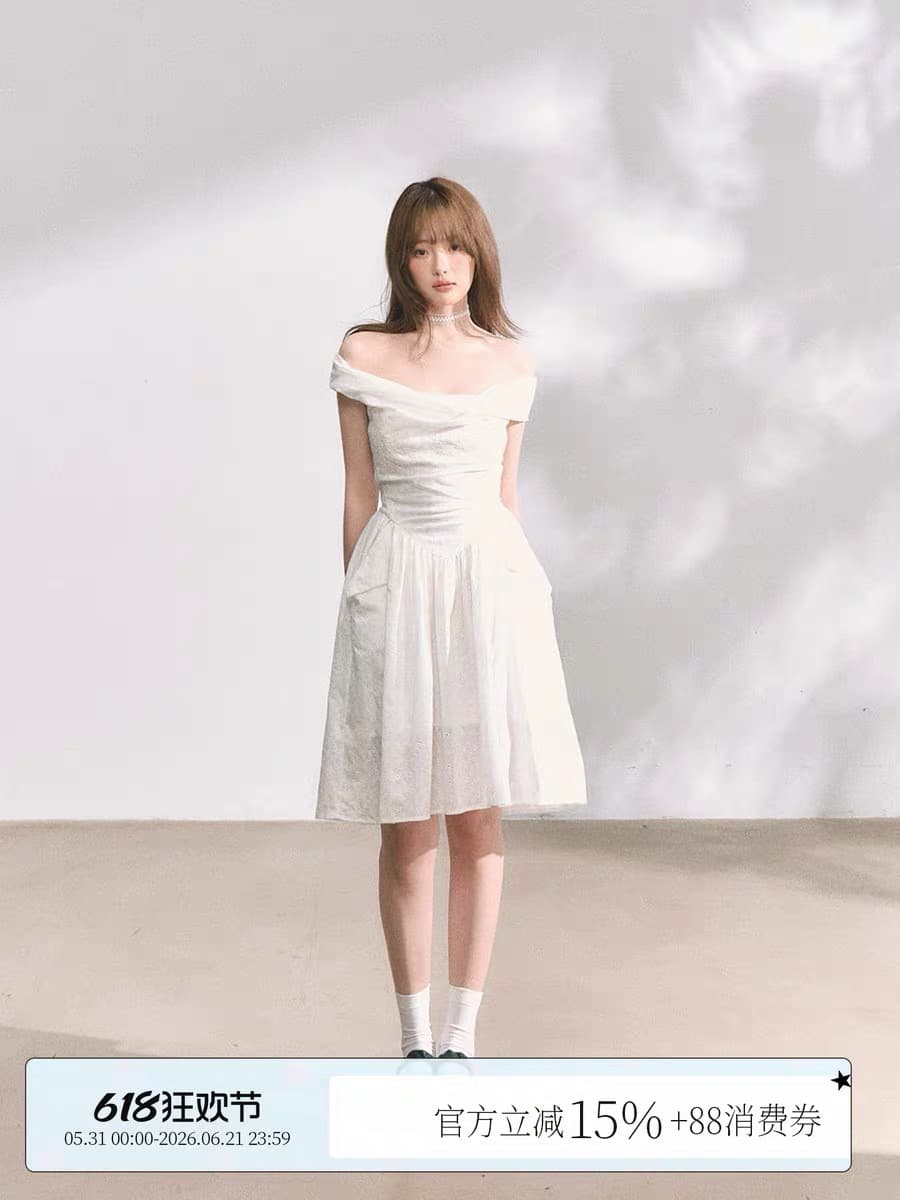돌연히 인사이드 De 지도 흑인과 백인 꿈 나라 3 차원 자르기 흔들다 칼라 디자인 센스 몸매 가꾸기 슬림해 보이는 순면 드레스 이미지 2