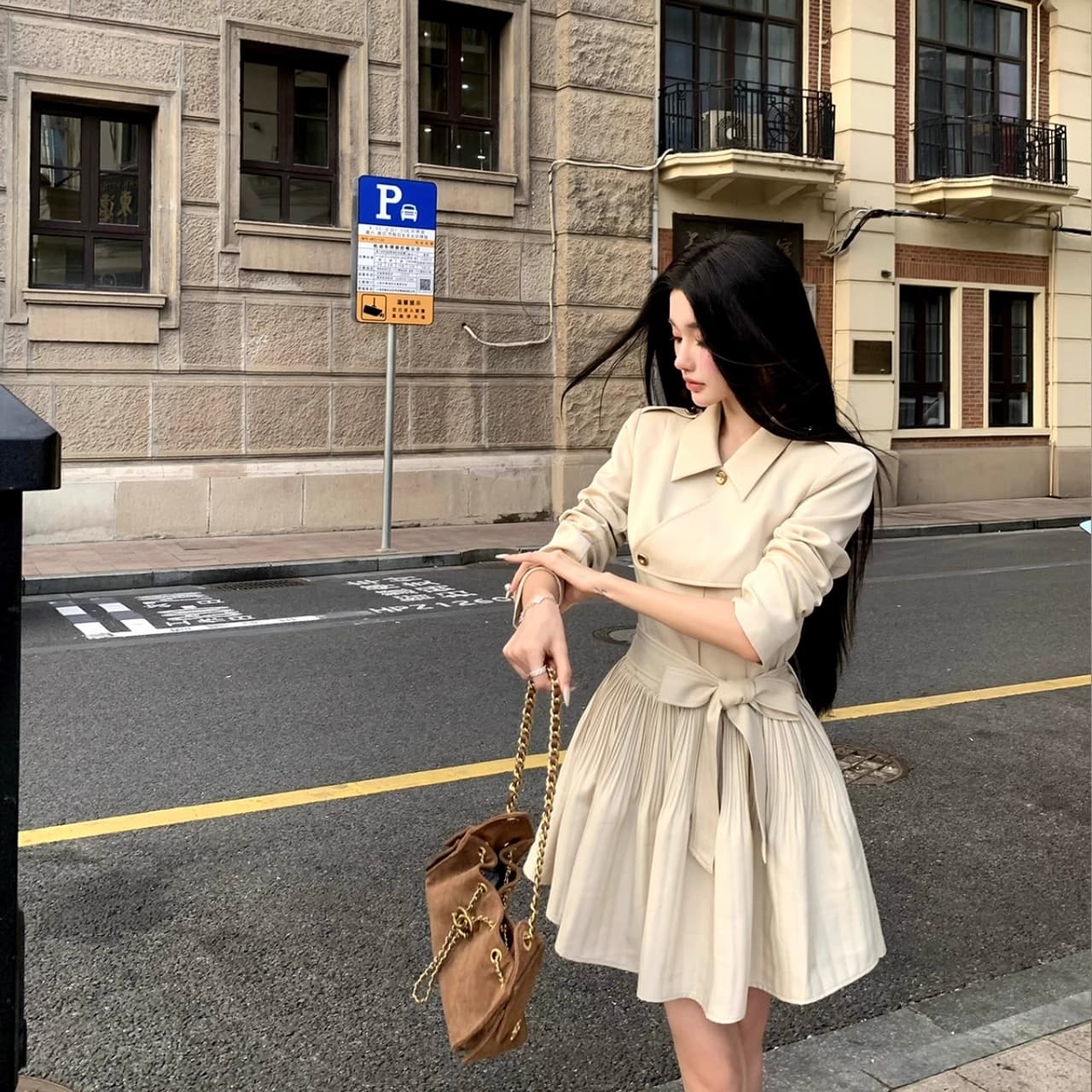 7 29 1라운드 가을 설치 새로운 종합 할인 7 접기 서울 주말 바람막이 스타일 드레스 이미지 4