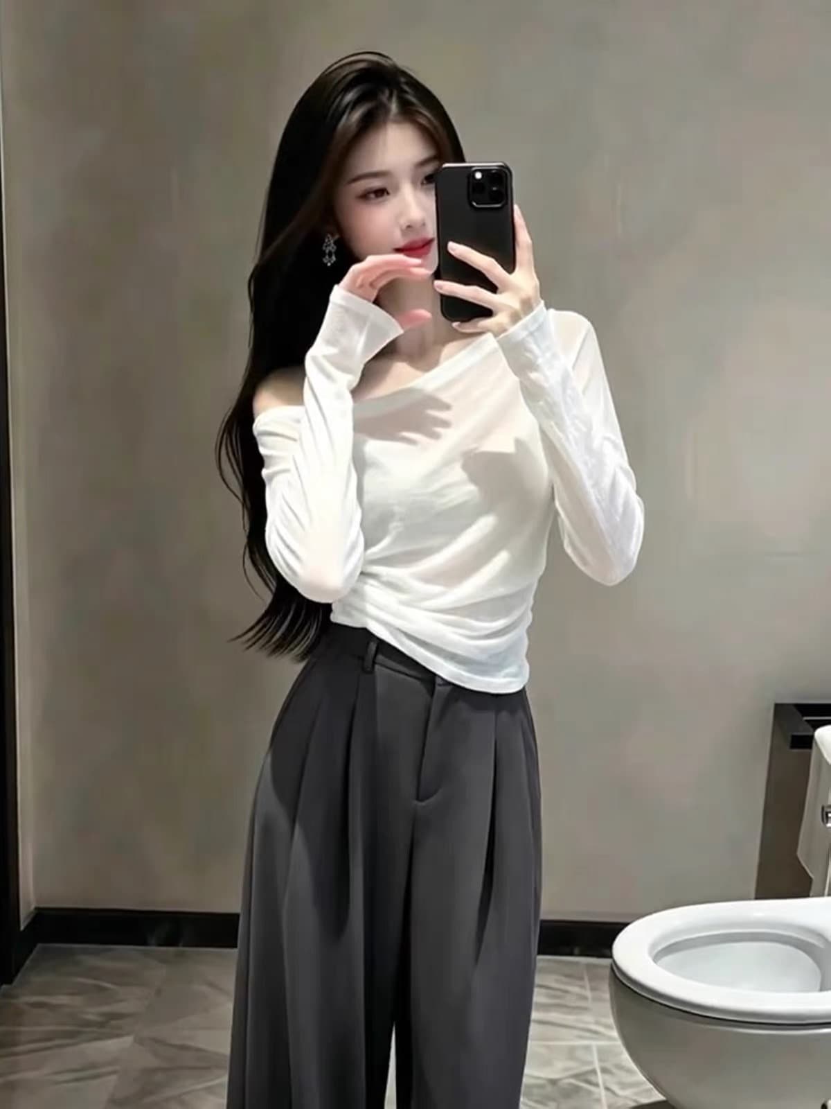 여름 드레스 코디 전체 집합 패션 품격 로얄 자매 빛 요리 한 아름다운 자이언트 잘 생긴 비스듬한 어깨 의류 세트 두 조각 여성 세트