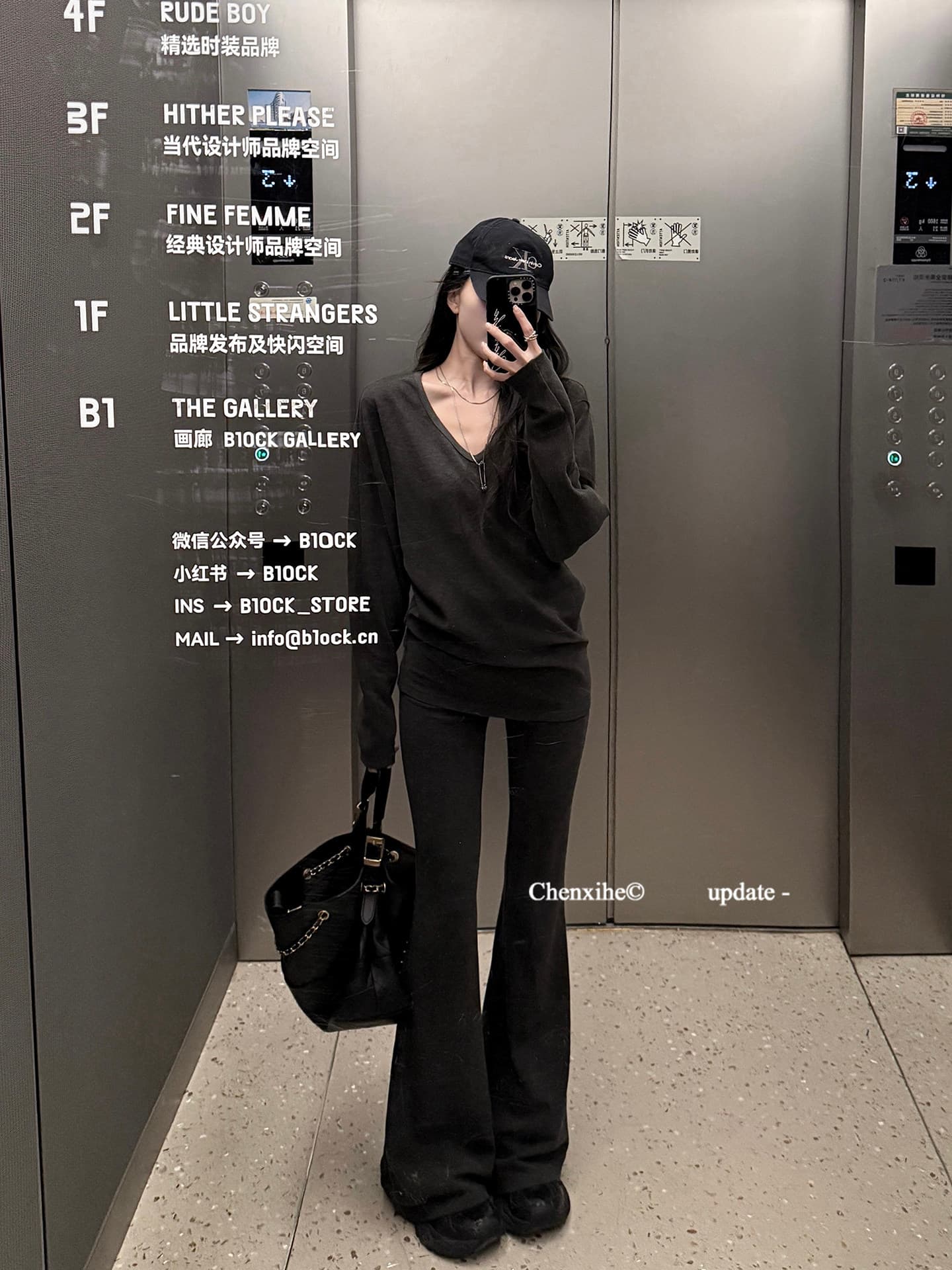 그는 아침 사계절 웨어러블 모달 캐주얼 세트 여성 새로운 V넥 몸매 가꾸기 슬림해 보이는 만나는 맨위 부츠컷 바지 상세 이미지 4