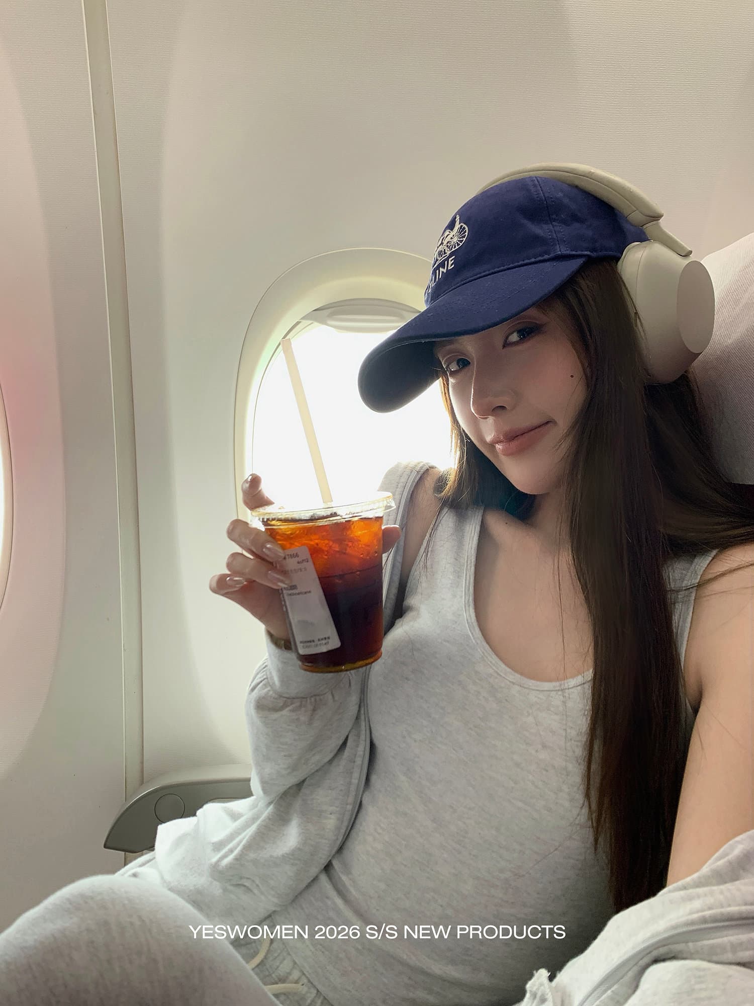 작은 적합한 맞춤 am v 구름 시리즈 가을 새로운 얇은 스타일 후드 티 스웨터 운동 캐주얼 세트 여성 상세 이미지 40