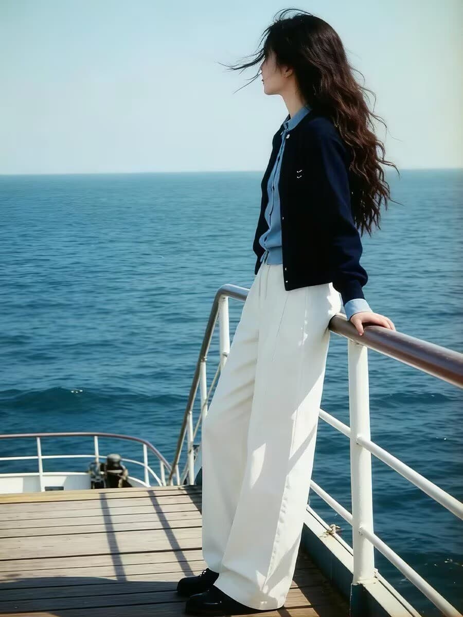 이른 가을 한 부서 착용 가져 가라. 전체 집합 2026 패션 품격 고급 센스 자이언트 잘 생긴 Chic 맨위 세트 투피스 세트 이미지 4