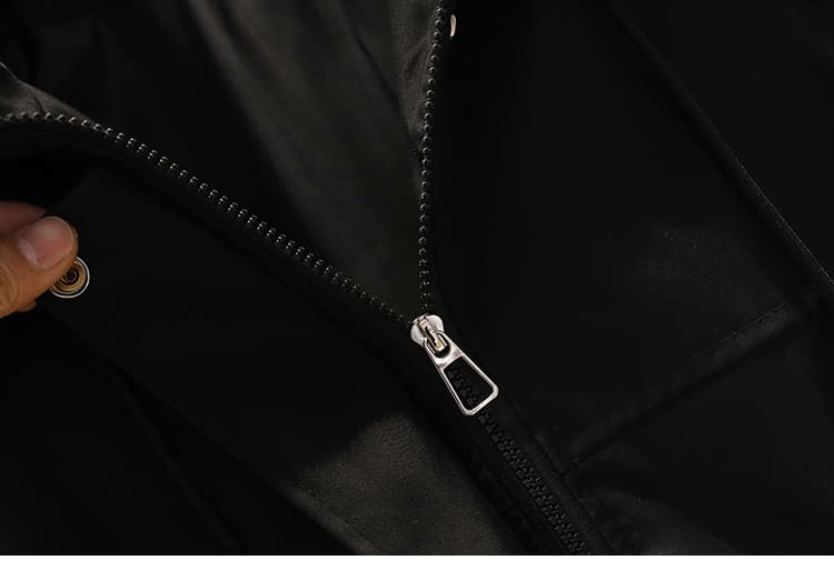 실사 비료 추가 XL 새로운 재킷 재킷 중간 길이 패션 학원 스타일 지방 mm 슬림해 보이는 표지 배 다용도 재킷 상세 이미지 14