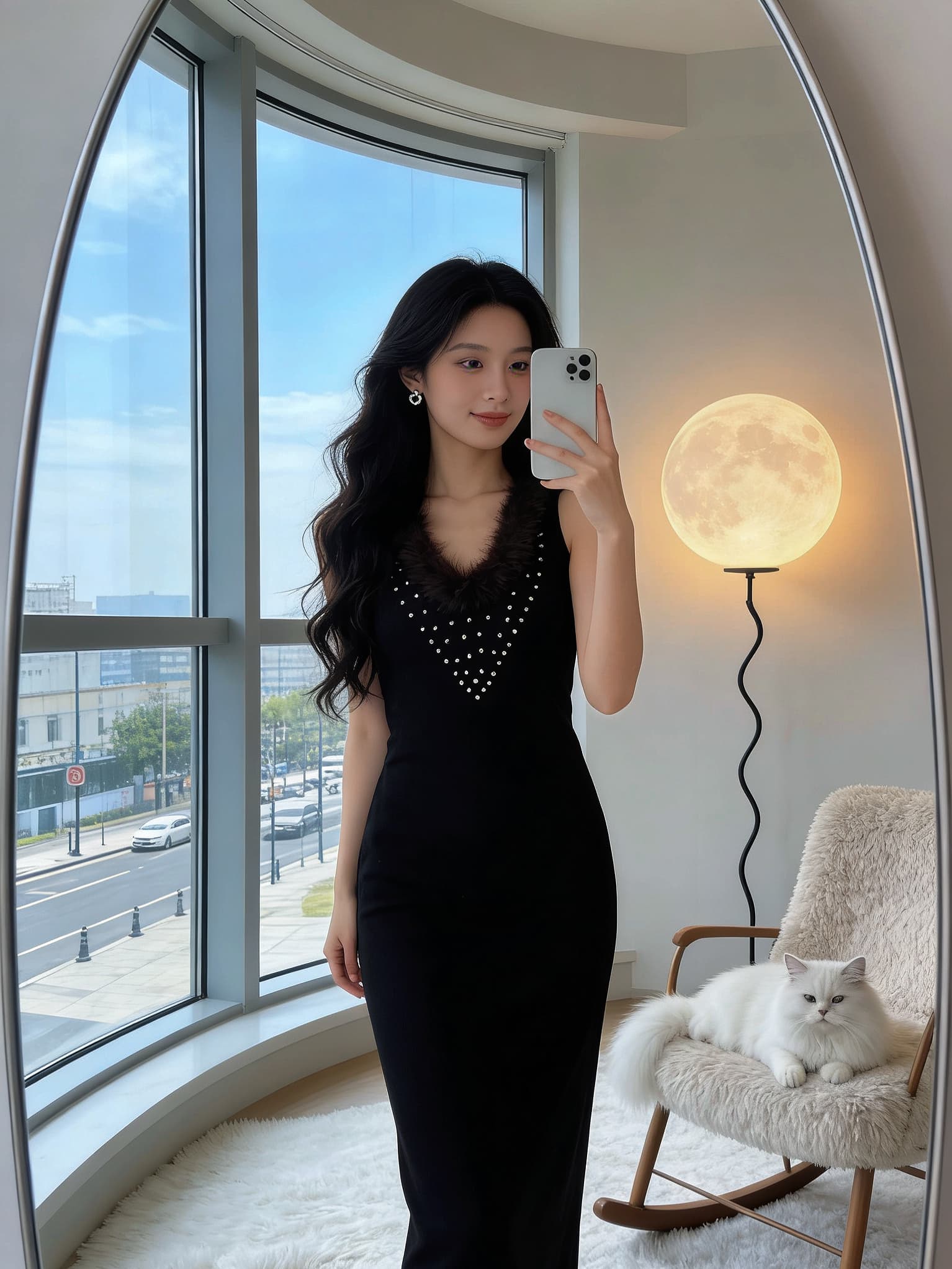어제 낭만주의 프랑스식 순수한 욕망 다이아몬드 세팅 모피 칼라 캐미솔 봄 가을 인사이드 가져 가라. 몸매 가꾸기 슬림해 보이는 타이트 스커트 점프 슈트 상세 이미지 23