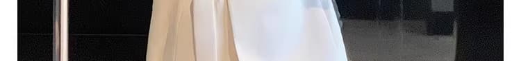 프랑스식 고급 센스 품격 새틴 중간 길이 정장 여성 코트 디자인 센스 스트랩 캐주얼 정장 봄 새로운 상세 이미지 33