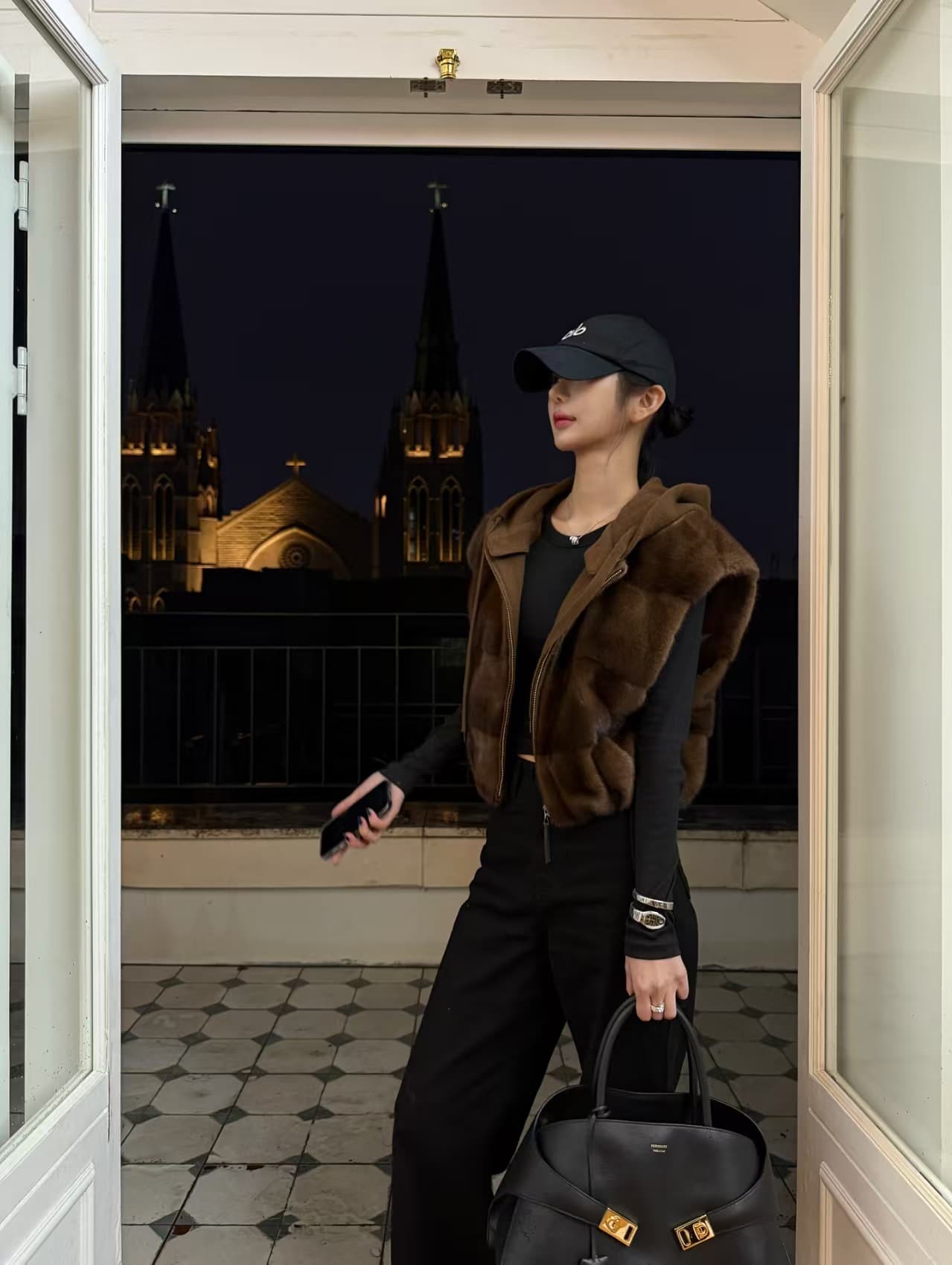 수달 털 베스트 모피 재킷 환경 보호 모피 재킷 한국 동대문 chic 대외 무역 빅 사이즈 여성 의류 상세 이미지 15