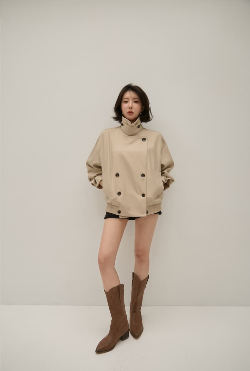 쇼트 스타일 재킷 재킷 상세 이미지 3