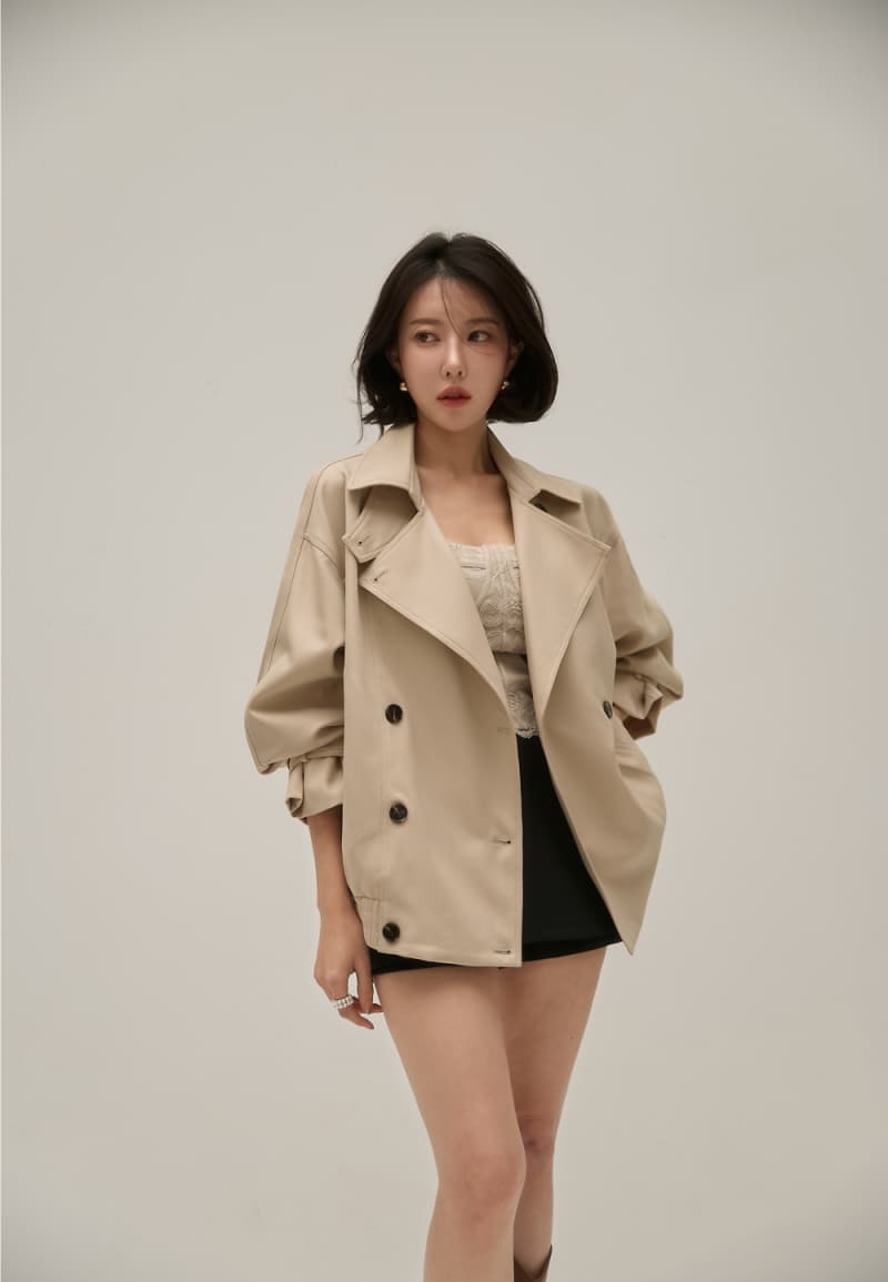 쇼트 스타일 재킷 재킷 상세 이미지 4