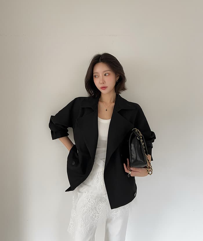 쇼트 스타일 재킷 재킷 상세 이미지 17