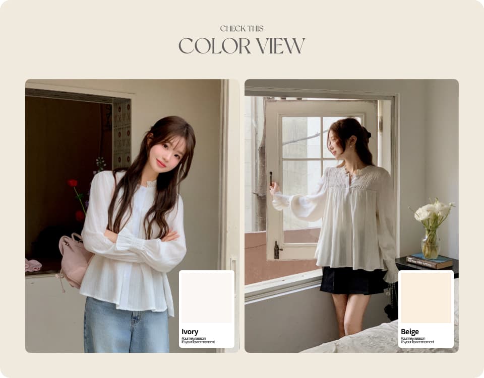 Chic 달콤함 나팔 소매 셔츠 한국 스타일 chic 작은 대중 디자인 센스 맨위 여성 셔츠 상세 이미지 1