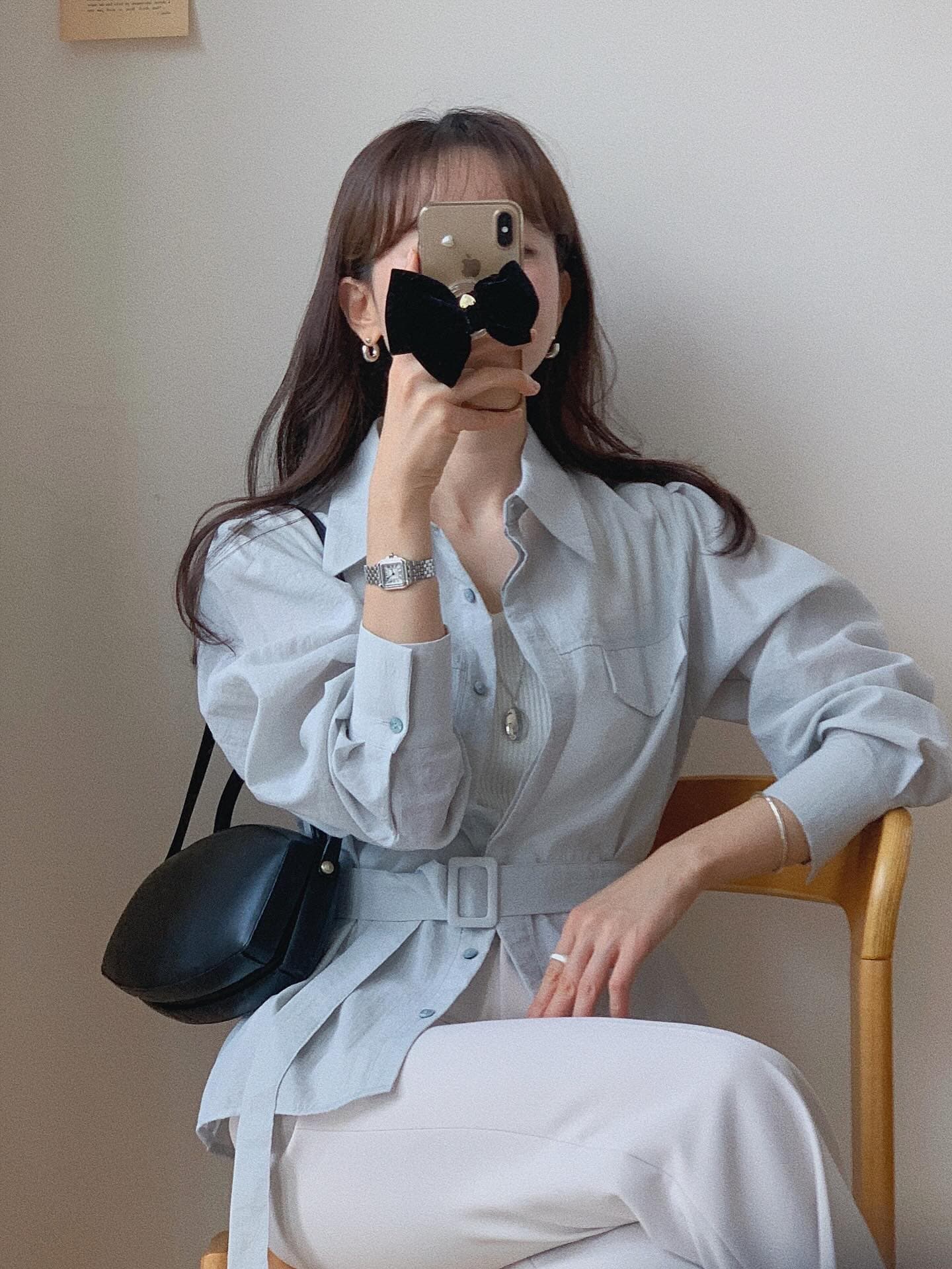 출퇴근 바람 워크웨어 숙련 된 빅 포켓 긴팔 셔츠 태양 보호 셔츠 에어컨 셔츠 얇은 스타일 재킷 상세 이미지 9