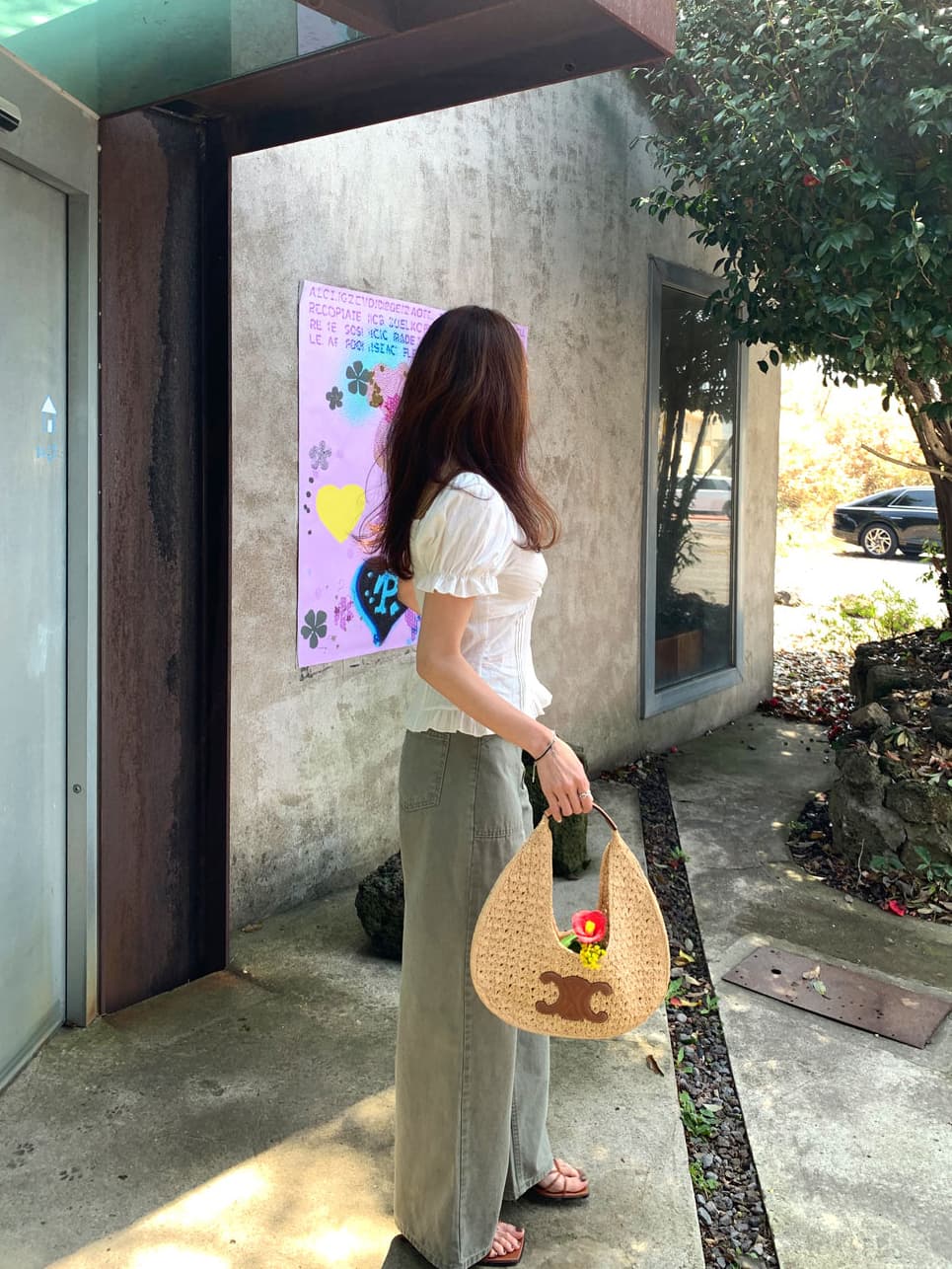 프랑스식 달콤한 스타일 무거운 작업 V넥 레이스 레이스 반팔 셔츠 레이스 셔츠 맨위 한국 스타일 chic 상세 이미지 16